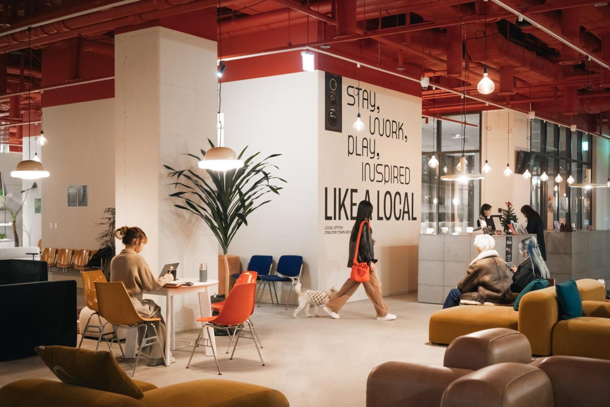 Local Stitch Creator Town Seogyo Hotell Seoul Eksteriør bilde