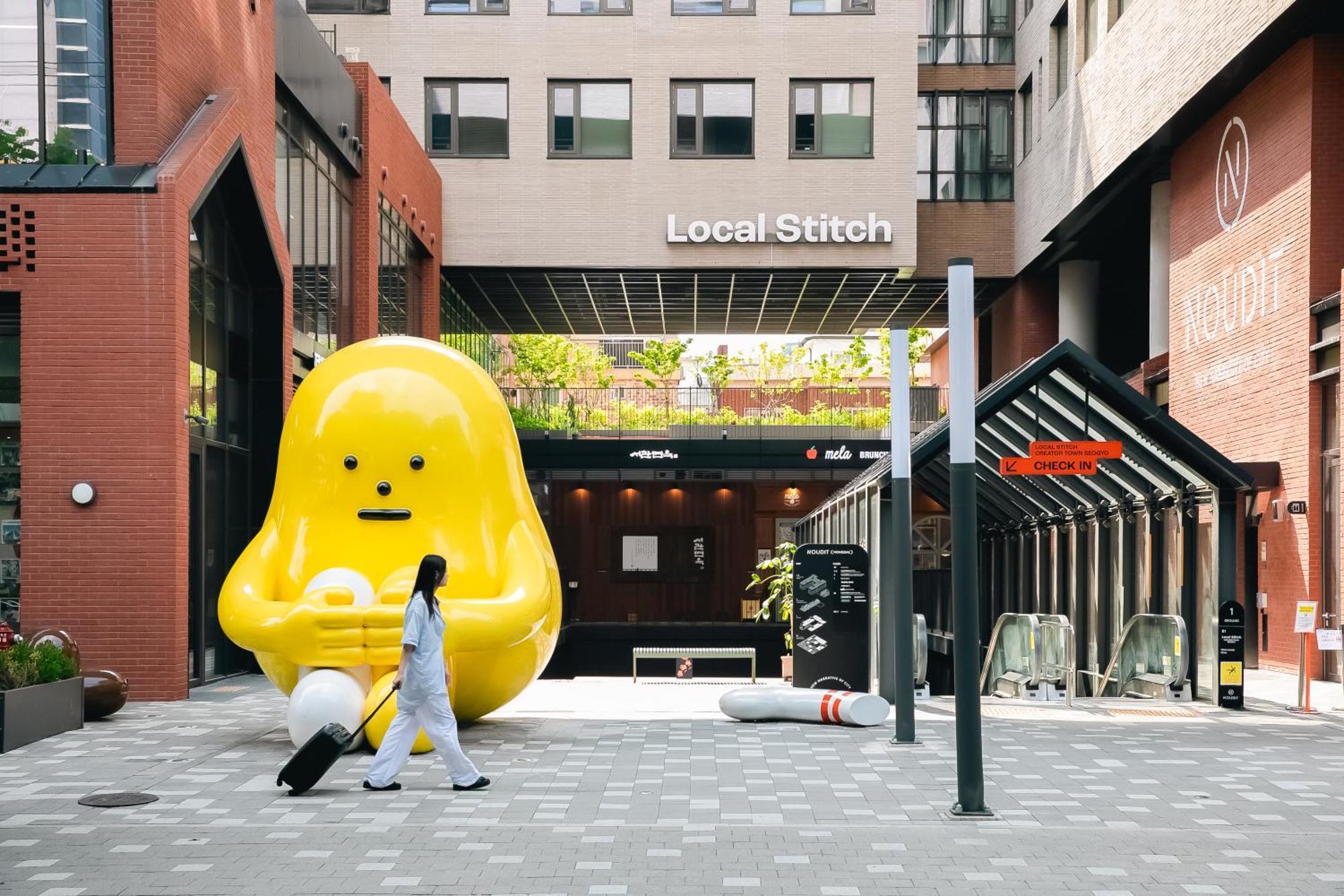 Local Stitch Creator Town Seogyo Hotell Seoul Eksteriør bilde